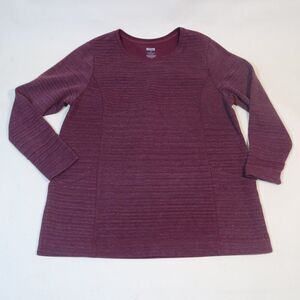 Duluth Trading Co Women's Crew Neck Sweater - Plum